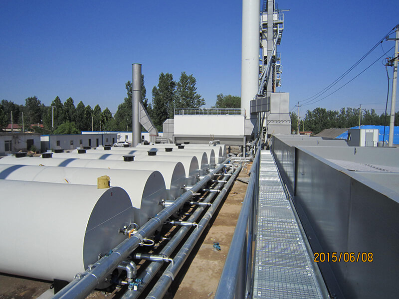 Horisontal bitumen-tank for AMMAN 2
